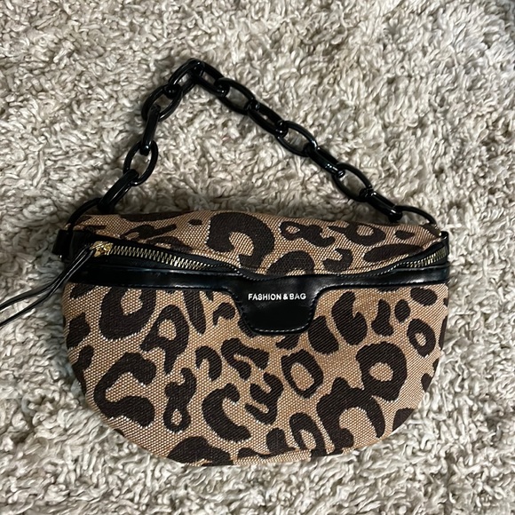 Leopard Leather bag For Women, Hip Bag, Waist Bag, Bum Bag, Belt Bags - Picture 1 of 6